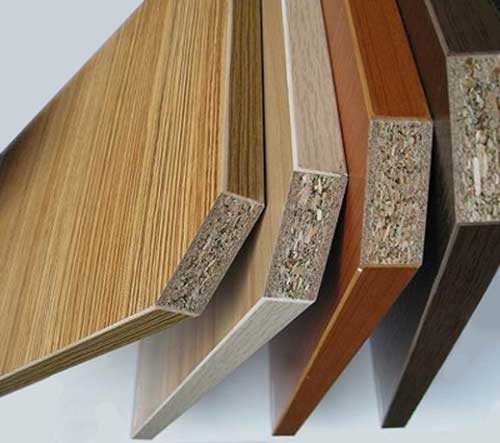 Green MDF with moisture